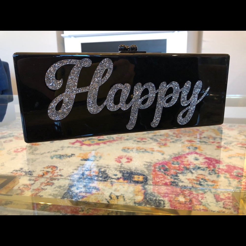 Edie Parker HAPPY clutch